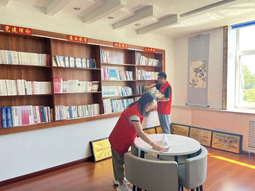 倭勒根林场开展办公区大扫除志愿服务活动